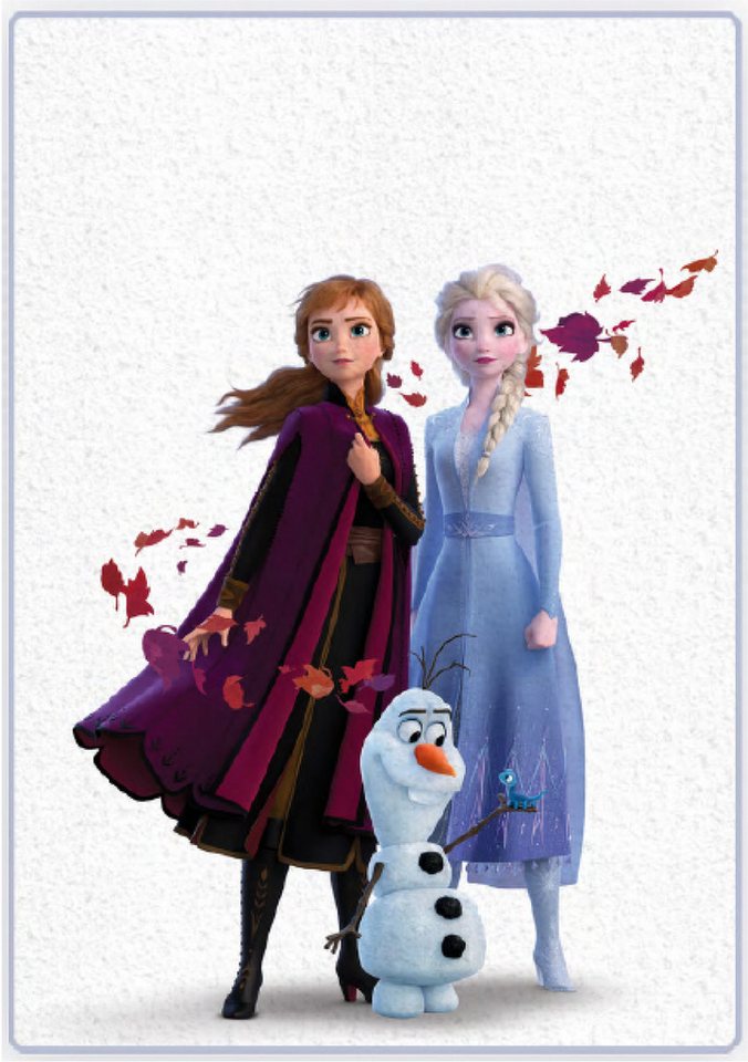 Wohndecke Frozen Fleecedecke Kuscheldecke 130 x 170 cm, Disney von Disney