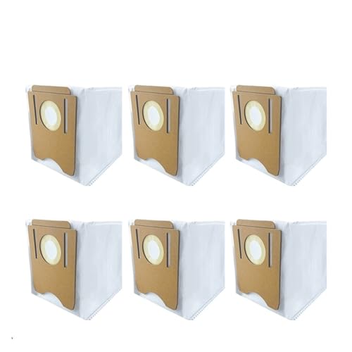 DispRA Hauptseitenbürste HEPA-Filter Wischmopp-Staubbeutel Kompatibel mit Midea S8 / S8+ / CLIEN T24 / ThinkAir RV50 Pro Roboterstaubsaugerzubehör(Gold) von DispRA