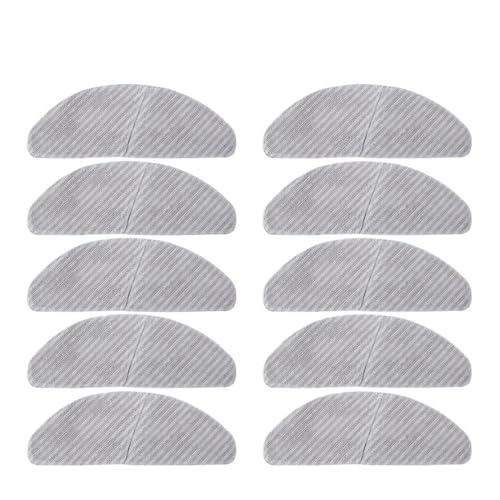 DispRA Hauptseitenbürste HEPA-Filter Wischmopp-Staubbeutel Kompatibel mit Midea S8 / S8+ / CLIEN T24 / ThinkAir RV50 Pro Roboterstaubsaugerzubehör(Pink) von DispRA