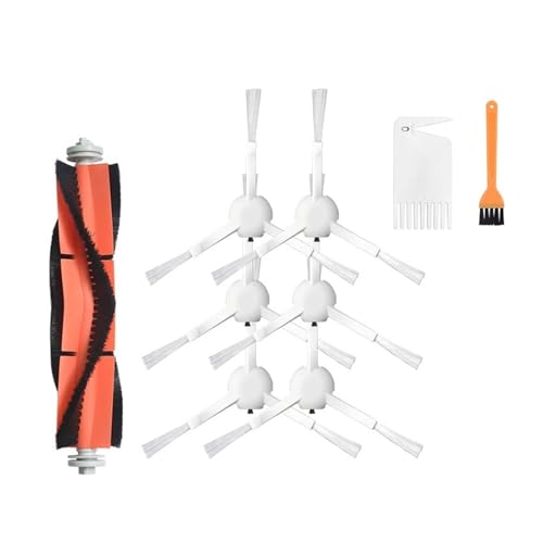 DispRA Roboter-Staubsauger Hauptbürste Seitenbürste Hepa-Filter Mopptuch kompatibel mit XIMI Mijia 1C 2C Fegen Moping Zubehör Teile(Multi) von DispRA