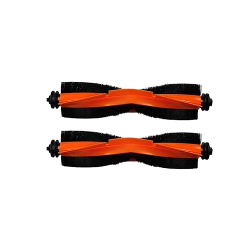 Geeignet for Xiaomi Mijia M30S D103CN Staubsauger, Hepa-Filter, Wischtuch, Staubbeutel, Ersatzteile, Rollen-/Seitenbürstenersatz(Set1) von DispRA