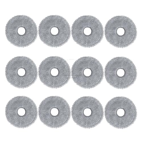 Kompatibel mit Dreame Bot L10s Ultra / L10s Pro / L10 Ultra Zubehör Staubsauger Ersatzteile Ersatz Hauptbürste Filter Mopptuch(White) von DispRA
