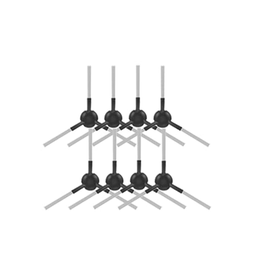 Kompatibel mit Dreame Bot L30 Ultra / L20 Ultra Roboterstaubsauger-Ersatzteile, Gummi-Hauptseitenbürsten, Wischtücher, Filter, Staubbeutelzubehör(Light Green) von DispRA