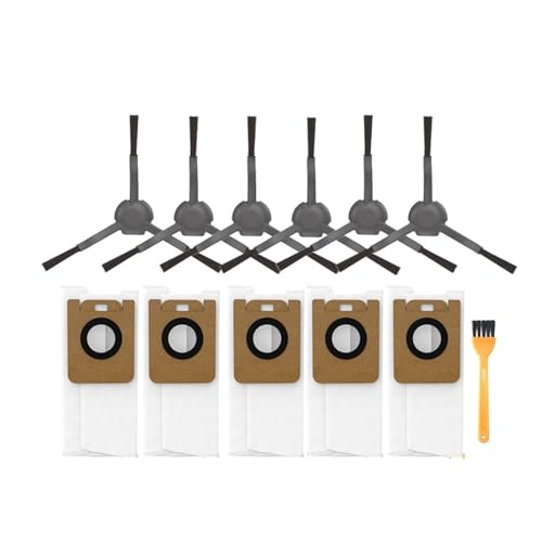 Kompatibel mit Dreame Bot Z10 Pro / L10 Plus Zubehör Staubbeutel HEPA-Filter Hauptbürste Mopp Roboter-Staubsauger Ersatzteile(Brown) von DispRA