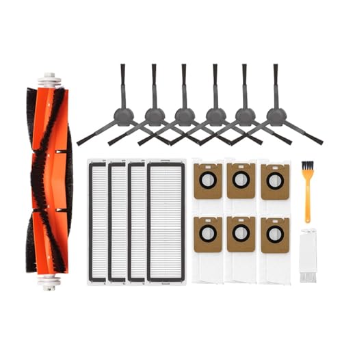 Kompatibel mit Dreame Bot Z10 Pro / L10 Plus Zubehör Staubbeutel HEPA-Filter Hauptbürste Mopp Roboter-Staubsauger Ersatzteile(Chocolate) von DispRA