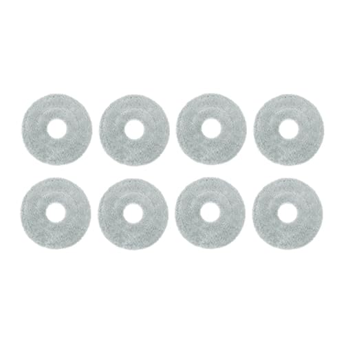 Kompatibel mit Dreame L10s Pro Ultra Heat, X30 Ultra, X30 Pro Staubsauger-Ersatzzubehör, Hauptseitenbürstenfilter, Mopp-Staubbeutel(Light Green) von DispRA