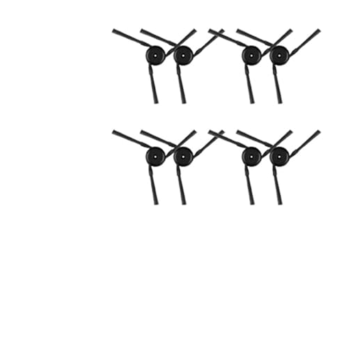 Kompatibel mit Dreame X40 Pro Ultra Roboter-Staubsauger, Haupt-Doppel-Hauptbürste, Mopp, Hepa-Filter, Staubbeutel, Zubehör, Ersatzteile(White) von DispRA