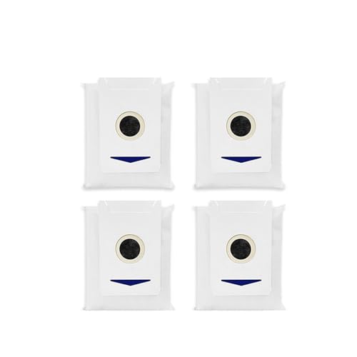 Kompatibel mit ECOVACS T30 PRO OMNI/T30S PRO/YEEDI M12 Pro+ Roboter-Staubsauger, Ersatzteile, Staubbeutel, Haupt-/Seitenbürste, Filter, Wischmopp-Zubehör(Light Yellow) von DispRA