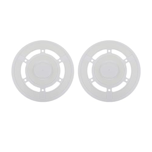 Kompatibel mit Ecovacs Deebot T20 OMNI/T20/T20e/T20 Pro Zubehör Hauptseitenbürste Mopptuch HEPA-Filter Staubbeutel Ersatz Ersatzteile(White) von DispRA
