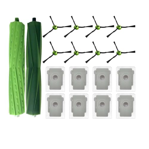 Kompatibel mit IRobot Roomba Combo J7+ / J9+, Rollen-/Seitenbürste, Staubbeutel, Wischlappen, Roboter-Staubsauger, Ersatzzubehör, Ersatzteil(Set J) von DispRA