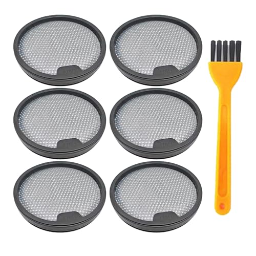 Vorfilter kompatibel mit Dreame T10 T20 T30 kompatibel mit XMI G9 G10 Handstaubsauger Kehrmaschine waschbare Ersatzteile(6pcs) von DispRA
