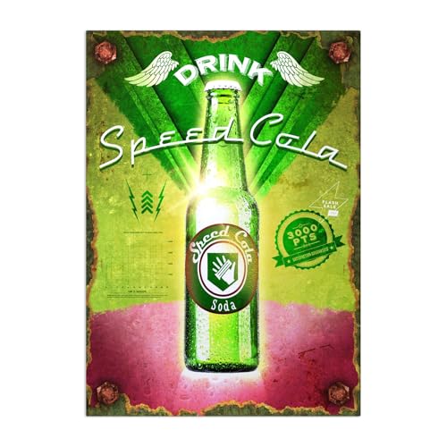 Displate Call of Duty Metallposter Call of Duty Poster Zimmer Poster Call of Duty Merch Zimmer Plakat wandbilder deko - Perk-a-Cola - Speed Cola Poster 45 cm x 32 cm Displate Call of Duty Metallposter Call of Duty Poster Zimmer Poster Call of Duty Merch Zimmer Plakat wandbilder deko - Perk-a-Cola - Speed Cola Poster 45 cm x 32 cm von Displate