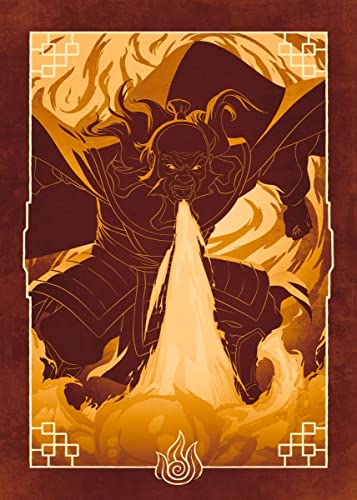 Displate - Metallposter - Magnet-Montage - Avatar: The Last Airbender - Elements - Uncle Iroh Fire Nation - Größe L - 67,5x48cm Matt von Displate