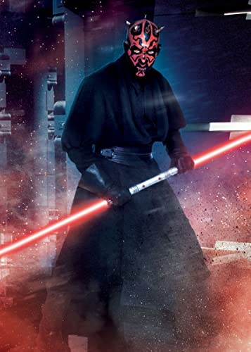 Displate – Metallposter - Magnet-Montage - Star Wars - Action Poses - Darth Maul - Größe M - 32x45cm von Displate