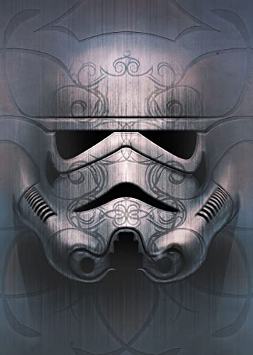 Displate – Metallposter - Magnet-Montage - Star Wars - Masked Stormtroopers - Ghost - Größe L - 67,5x48cm von Displate