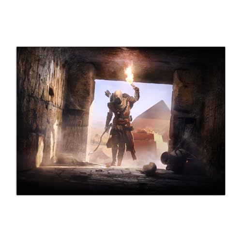 Displate Offiziell Assassin's Creed MetallPoster Magnetische Befestigung Inklusive Lizenziert Bilder Hochwertiges PosterAC Origins Key Art - In the Pyramids 45 cm x 32 cm Displate Offiziell Assassin's Creed MetallPoster Magnetische Befestigung Inklusive Lizenziert Bilder Hochwertiges PosterAC Origins Key Art - In the Pyramids 45 cm x 32 cm von Displate