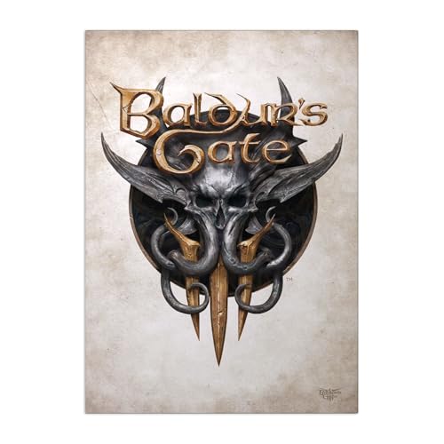 Displate Offiziell Dungeons And Dragons MetallPoster Magnetische Befestigung Inklusive Lizenziert Bilder Hochwertiges Poster Baldur's Gate III - Baldur's Gate 3 Logo 67.5 cm x 48 cm Displate Offiziell Dungeons And Dragons MetallPoster Magnetische Befestigung Inklusive Lizenziert Bilder Hochwertiges Poster Baldur's Gate III - Baldur's Gate 3 Logo 67.5 cm x 48 cm von Displate
