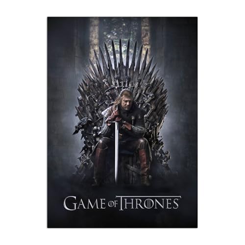 Displate Offiziell Game of Thrones MetallPoster Magnetische Befestigung Inklusive Lizenziert Bilder Hochwertiges Poster Season 1 Key Arts - Eddard Ned Stark 67.5 cm x 48 cm Displate Offiziell Game of Thrones MetallPoster Magnetische Befestigung Inklusive Lizenziert Bilder Hochwertiges Poster Season 1 Key Arts - Eddard Ned Stark 67.5 cm x 48 cm von Displate