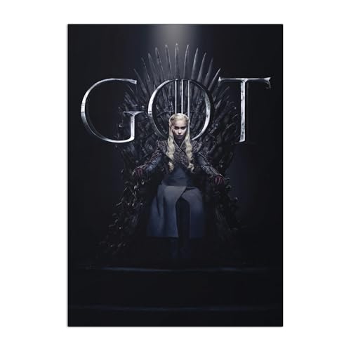 Displate Offiziell Game of Thrones MetallPoster Magnetische Befestigung Inklusive Lizenziert Bilder Hochwertiges Poster Season 8 Key Arts - Daenerys Targaryen 67.5 cm x 48 cm Displate Offiziell Game of Thrones MetallPoster Magnetische Befestigung Inklusive Lizenziert Bilder Hochwertiges Poster Season 8 Key Arts - Daenerys Targaryen 67.5 cm x 48 cm von Displate