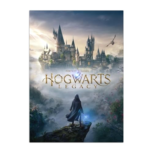 Displate Offiziell Harry Potter MetallPoster Magnetische Befestigung Inklusive Lizenziert Bilder Hochwertiges Poster Hogwarts Legacy - Hogwarts Legacy Key Art 67.5 cm x 48 cm Displate Offiziell Harry Potter MetallPoster Magnetische Befestigung Inklusive Lizenziert Bilder Hochwertiges Poster Hogwarts Legacy - Hogwarts Legacy Key Art 67.5 cm x 48 cm von Displate