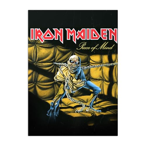 Displate Offiziell Iron Maiden MetallPoster Magnetische Befestigung Inklusive Lizenziert Bilder Hochwertiges Poster Piece of Mind 67.5 cm x 48 cm Displate Offiziell Iron Maiden MetallPoster Magnetische Befestigung Inklusive Lizenziert Bilder Hochwertiges Poster Piece of Mind 67.5 cm x 48 cm von Displate