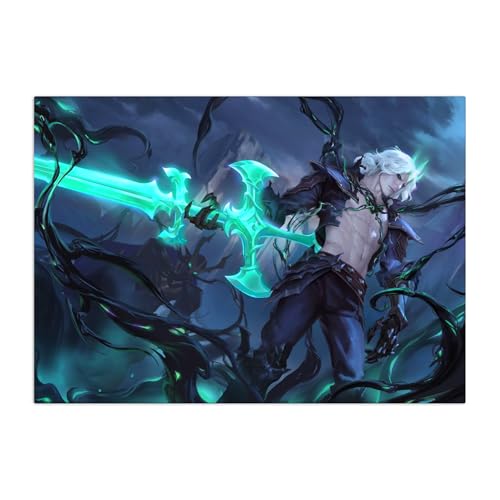 Displate Offiziell League of Legends MetallPoster Magnetische Befestigung Inklusive Lizenziert Bilder Hochwertiges Poster League of Legends Champions - The Ruined King h 67.5 cm x 48 cm Displate Offiziell League of Legends MetallPoster Magnetische Befestigung Inklusive Lizenziert Bilder Hochwertiges Poster League of Legends Champions - The Ruined King h 67.5 cm x 48 cm von Displate