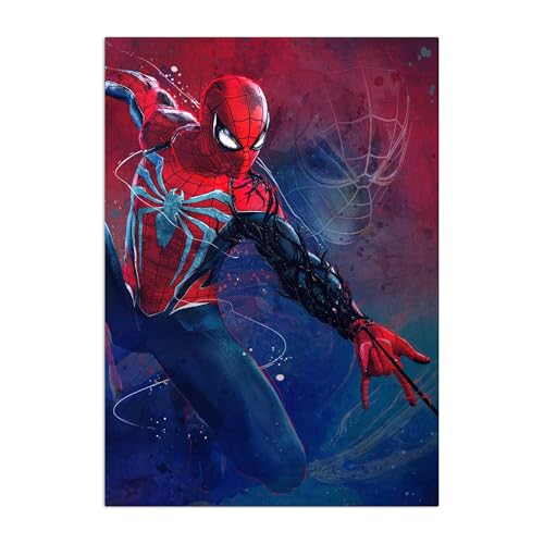 Displate Offiziell Marvel MetallPoster Magnetische Befestigung Inklusive Lizenziert Bilder Hochwertiges Poster Spider-Man 2 Game - Peter Parker Spider-Man Poster 45 cm x 32 cm Displate Offiziell Marvel MetallPoster Magnetische Befestigung Inklusive Lizenziert Bilder Hochwertiges Poster Spider-Man 2 Game - Peter Parker Spider-Man Poster 45 cm x 32 cm von Displate