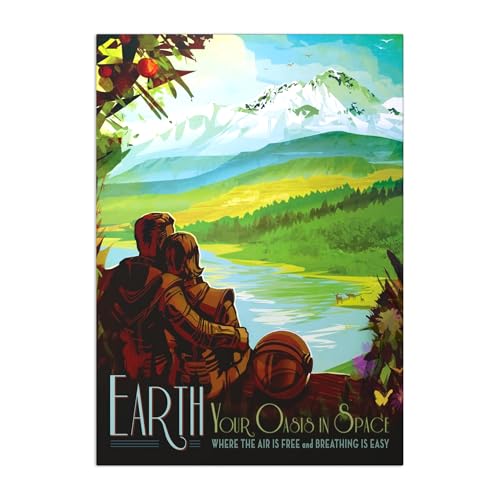 Displate Offiziell NASA MetallPoster Magnetische Befestigung Inklusive Lizenziert Bilder Hochwertiges Poster - Jpl Space Travel Posters - Earth Oasis in Space Poster 67.5 cm x 48 cm Displate Offiziell NASA MetallPoster Magnetische Befestigung Inklusive Lizenziert Bilder Hochwertiges Poster - Jpl Space Travel Posters - Earth Oasis in Space Poster 67.5 cm x 48 cm von Displate