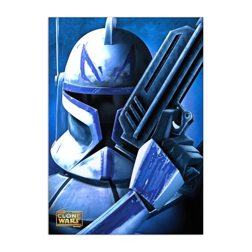 Displate Offiziell Star Wars MetallPoster Magnetische Befestigung Inklusive Lizenziert Bilder Hochwertiges Poster Star Wars Clone Wars Character Posters - Captain Rex Poster 45 cm x 32 cm Displate Offiziell Star Wars MetallPoster Magnetische Befestigung Inklusive Lizenziert Bilder Hochwertiges Poster Star Wars Clone Wars Character Posters - Captain Rex Poster 45 cm x 32 cm von Displate
