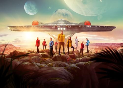 Displate - Poster aus Metal - WALL ART - Star Trek - Star Trek Strange New Worlds Strange New Worlds - Größe M - 32x45cm Matt von Displate