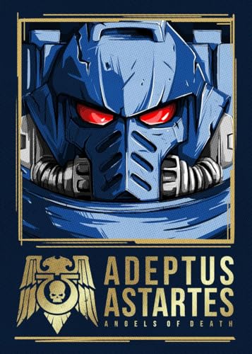 Displate - Poster aus Metal - WALL ART - Warhammer - Warhammer 40,000 Graphics Adeptus Astartes - Größe L - 67,5x48cm Matt von Displate