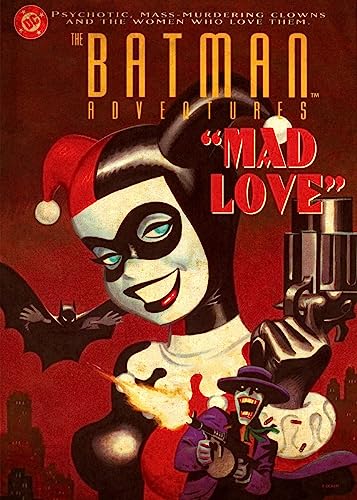 Displate - Poster aus Metall - Einfache Montage ohne Bohren - DC Comics - DC Classic Covers - Batman Adventures Harley Quinn by Bruce Timm - Größe M - 32x45cm Matt von Displate