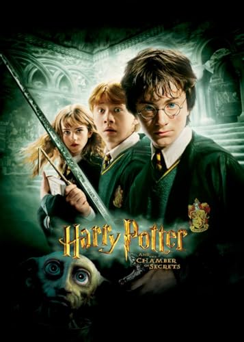 Displate - Poster aus Metall - Einfache Montage ohne Bohren - Wizarding World - Chamber of Secrets Movie Posters - Harry Potter 2 movie - Größe M - 32x45cm Matt von Displate