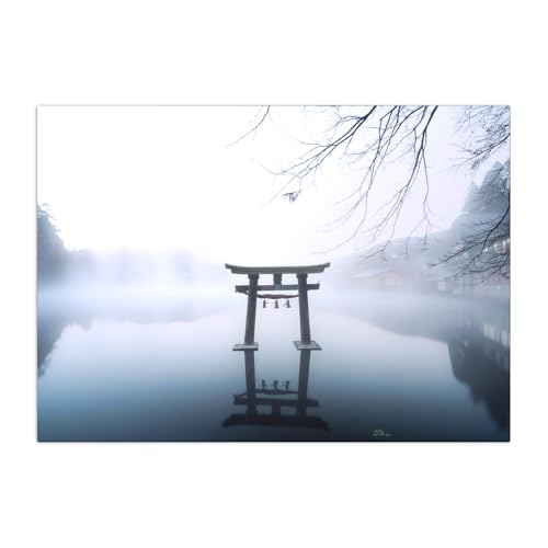 Displate - Poster aus Metall - Magnet-Montage - World Class Photos - Landscapes - Japan 45 cm x 32 cm von Displate