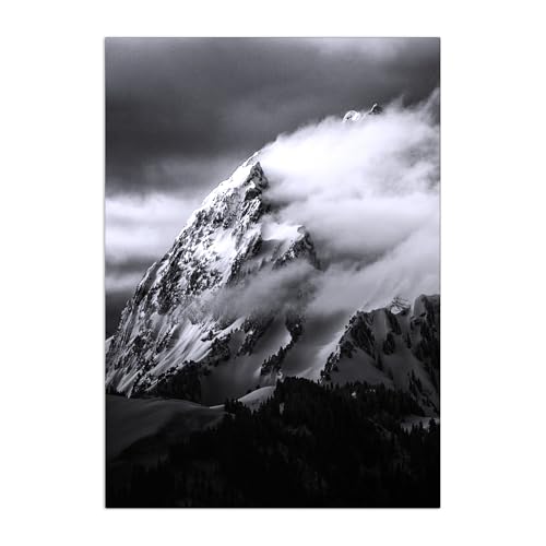 Displate - Poster aus Metall - Magnet-Montage - World Class Photos - Landscapes - Rock and Wind 67.5 cm x 48 cm von Displate