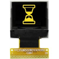 Display Elektronik Grafik-Display Grün-Gelb 64 x 48 Pixel (B x H x T) 18.50 x 18.10 x 1.3mm von Display Elektronik