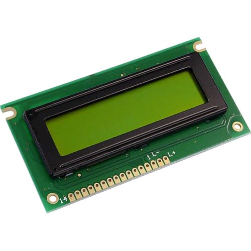 Display Elektronik LCD-Display Gelb-Grün 16 x 2 Pixel (B x H x T) 84 x 44 x 6.5 mm DEM16217SYH von Display Elektronik