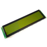 Display Elektronik LCD-Display Schwarz Gelb-Grün (B x H x T) 288.3 x 77.5 x 14mm DEM40492SYH-PY von Display Elektronik