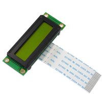 Display Elektronik LCD-Display Schwarz Gelb-Grün (B x H x T) 53 x 20 x 7.5mm DEM16223SYH-PY von Display Elektronik