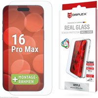 DISPLEX Panzerglas (10H) + Schutzhülle für Apple iPhone 16 Pro Max von Displex