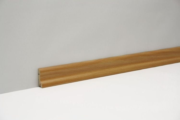 Classen Clip-Fußleiste 240 cm 40 x 20 mm Buche von Dispoline