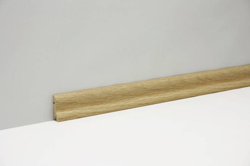 Classen Clip-Fußleiste 240 cm 40 x 20 mm Eiche Elegance natur von Dispoline