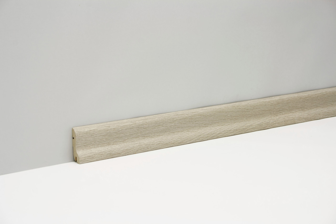 Classen Clip-Fußleiste 240 cm 40 x 20 mm Silberesche Classen Clip-Fußleiste 240 cm 40 x 20 mm Silberesche von Dispoline