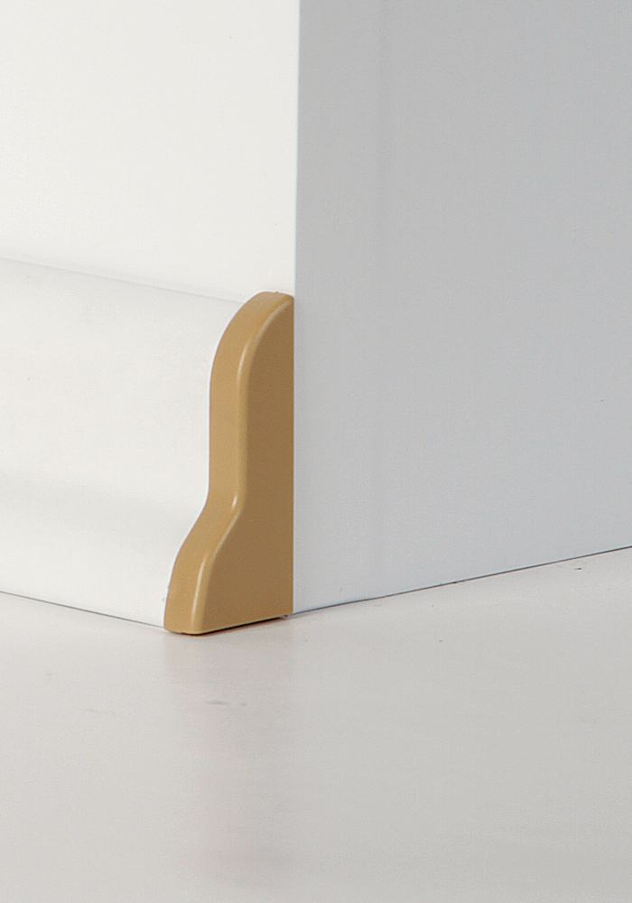 Classen Endkappen für FUXX-Laminatleiste foliert 20 x 40 mm erle von Dispoline