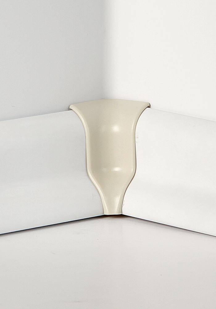 Classen Innenecke für FUXX-Laminatleiste foliert 20 x 40 mm buche weiß von Dispoline