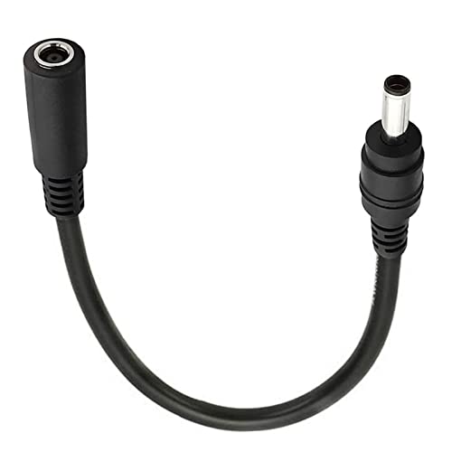 Discool Tip Adapter Konverter Kabel, weibliche DC 4.5x3.0 zu männlichen DC 4.5x3.0mm Adapter Ladekabel für Laptop,Notebook Computer(0.15m) von Disscool