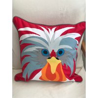 Funky Huhn Kissenbezug von DistinctDesignShop