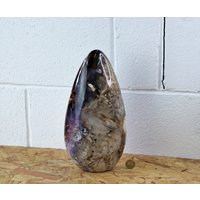 1 Extra Große Violet Achat Kristall Freeform von DistinctionCrystals