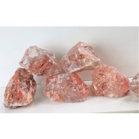 1 X Großer Roter Hämatit Quarz Kristall Roh von DistinctionCrystals