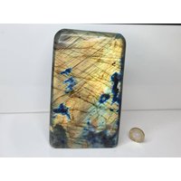 15 Großer Labradorit Kristall Poliert von DistinctionCrystals